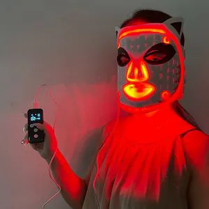 LED Mask 460nm 590nm 630nm 850nmred Light Therapy Four Chips Red Light Face Mask