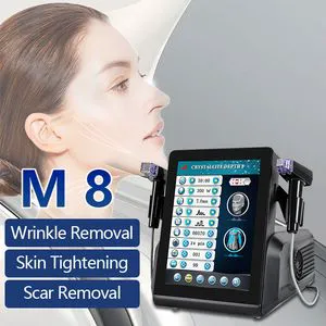Skin Rejuvenation RF Beauty Machine Portable Crystallite Depth 8 Fractional Machine Skin Tightening Machine