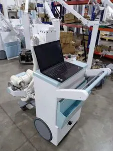 Electric High Frequency Mobile Digital X Ray Machine 20-40kw 100kHz+ Radiography