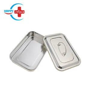 Hc-M117 Wholesale Sale Stainless Steel Sterilization Tray for Hospital Use
