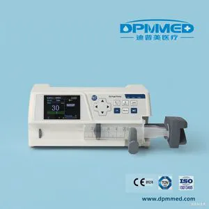 Dpmmed CE/ISO Approved Medical Micro-Infusion Syringe Pump Manufacturer Surgical Instrument OEM Medical Feeding Injection Pole Clamp Portable