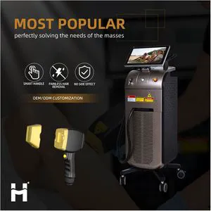 2025 Medical CE Ice Titanium Laser Hair Removal 3 Waves Beauty Salon Equipment Diode Laser Hair Removal Machine