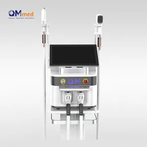 532nm 755nm 1064nm 808nm 2 in 1 Portable Diode Laser Hair Removal ND YAG Laser Tattoo Removal ND YAG Multifunction Laser Machine Price
