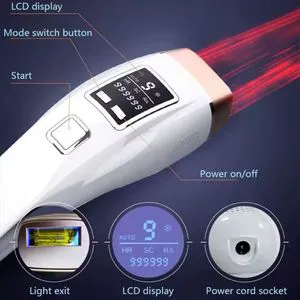 Ice Cooling IPL 999999 Flashes Permanent Laser Hair Remover Device