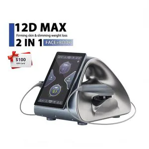 Newest 12D Max Hifu Machine Cartridge Ultramicro Ultrasound Mptst Smas Anti-Wrinkle Removal Facial Lift Body Slim Shape Face