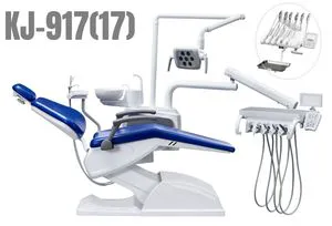 Top Mounted Instrument Tray Dental Chair Unit in Stock Price