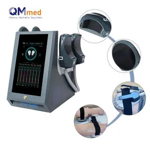Best Price 16 Tesla 4 5 Handles EMS Body Slimming Machine Body Sculpting New Health Care Instrument Museum High-End Weight Loss