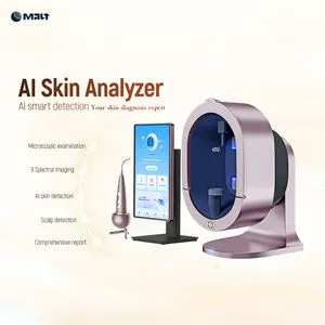 Al Face Recognition Technology Beauty Equipment Beauty Salon Dedicated 9 Spectrum Skin Analyzer