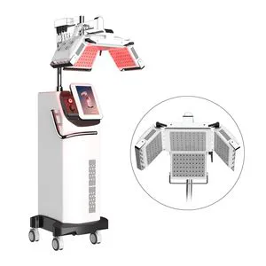 4 Medical Colors LED PDT Red Blue Facial Care PDT LED Light Therapy Machine for Skin Rejuvenation