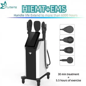 4 Handle EMT Machine EMS Muscle Stimulator Body Sculpting