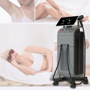 Adjustable Energy 755 808 1064nm Diode Ice Platinum Titanium Advanced Laser Technology Laser Hair Removal Machine