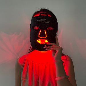 Iluxred High Quality Medical Silicone LED Mask Facial Skin Care Infrared Red Light Therapy Machine LED Face Mask