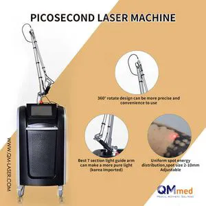 Qm Picosecond 1064nm 755nm 532nm Pico Q Switched ND YAG Laser Pico Laser Tattoo Removal Picosecond Laser Machine Price