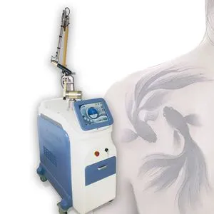 Vertical 755nm Picosecond ND YAG Laser Tattoo Removal Beauty Machine