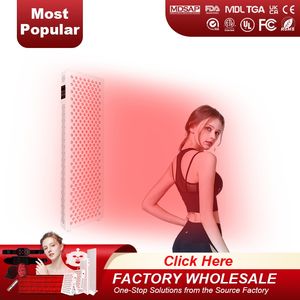 Upgrade Touch Screen Powerful Infared Red Light Therapy Device Red Near Infrared 660nm 850nm for Full Body