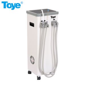 Mobile Portable Office Suction Unit Dental Portable Unit Portable Dental Unit with Air Compressor