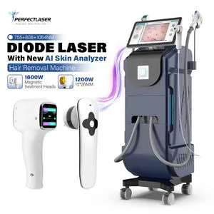 3 Colors Diodo Laser Hair Removal 808nm Remove Equipment