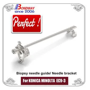 for Use with Konica Minoilta Endocavity Ultrasound Transducer Ec9-3 Biopsy Needle Bracket, Biopsy Adapter Reusable Biopsy Guide