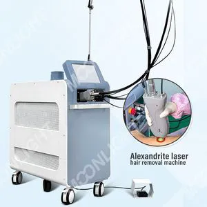 Body Hair Removal Machine Facial for Leg Alexandria La Alexandrite or Diode Laser