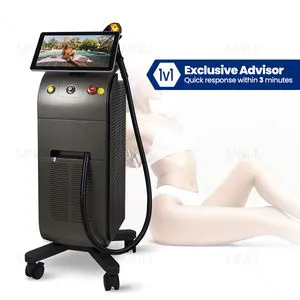 OEM/ODM Best Medical Laser Epilator Ai Version 4-Waves 4K 808nm Diode Laser Hair Removal Machine Alexandrite Laser Machines
