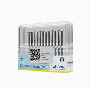 Diamond Burs Temporary Crown Polishing Kit for Dental Clinic and Lab for Handpiece Polishers Replacement