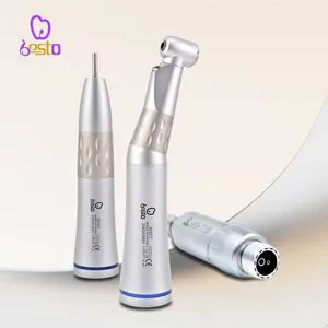 Professional Handpiece Kit Dental Inner Water Spray Handpiece Low Speed Handpiece Set with LED Light Dentistry Instrument