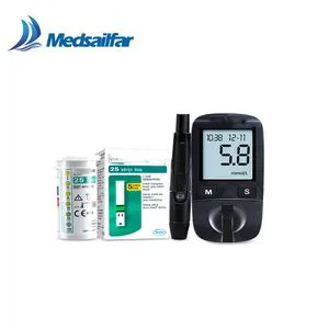 Accurate Detection Diabetes Strips Blood Sugar Quick Testing Machine Glucose Monitor