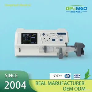 Factory Price Medical ICU Syringe Infusion Pump with LCD Display Portable Infusion Pump Vet Medical OEM Medical Feeding Injection Pole Clamp Portable