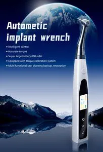 New in Dental Implant Electric Wireless Torque Driver Universal Implant Torque Wrench