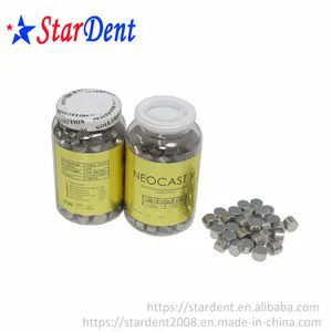 Dental Alloy Ceramic Alloy for Casting Steel Teeth Use in Dental Lab with High Quality