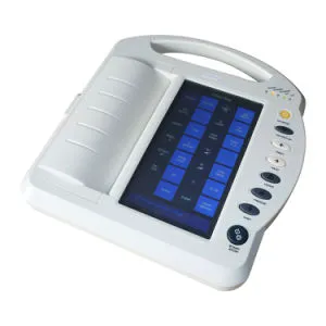 High Quality 6 Channel 12 Lead ECG 3 Portable Medical EKG Machine