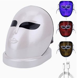 Multi-Color LED Facial Mask for Tender Skin Care