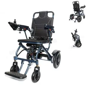 Portable Transfer Foldable Carbon Fiber Travel Electric Mobility Silla De Ruedas Power Wheelchair
