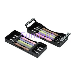 Stainless Steel Dental Gracey Cutter Set Dental Veterinary Instrument Kit Periodontal Scaling & Root Planing Instrument Set