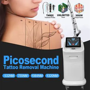 Picosecond ND YAG Laser Eyebrow Pigment Spot Tattoo Removal Pico Laser Machine