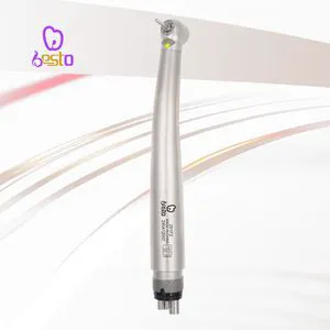 Quattro Spray Push Button Chuck Clean Head System High Speed Dental Handpiece