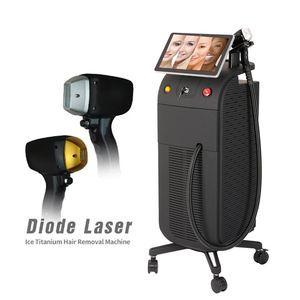 Platinum 808 Diodo Depilation Facial Beauty Salon Equipment 808nm Diode Laser Hair Removal Machine CE RoHS