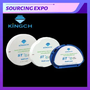 Dental Material 3D Preshaded Multilayer Dental Zirconia Block Zirconia Milling Disk