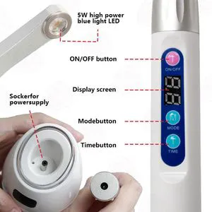 Wireless Cordless Dental 5W LED Curing Light Solidify Lamp Light Cure Machine Dental Curing Lamp