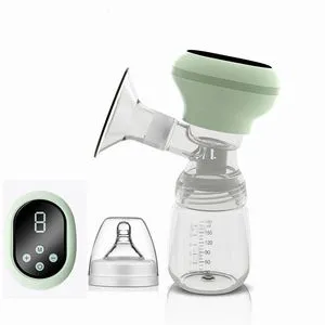 Hot Sales Electric Portable Breast Pump Rechargeable Portable Breastfeeding Milk Pump Fully Silicone Shield