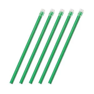 Latex Free Evacuation Suction Tips Dental Saliva Ejector Aspirator Tube with Non Removable Tip