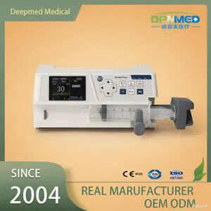 Various Acoustic and Visual Alarms for Better Better Control and Monitoring Syringe Pump OEM Medical Feeeding Injection Pole Clamp Portable