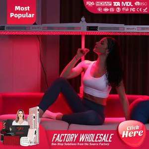 Available Stock for Beauty Salon 4 Wavelengths LED Facial Treatment Full Body LED Panel Device Factory Supply