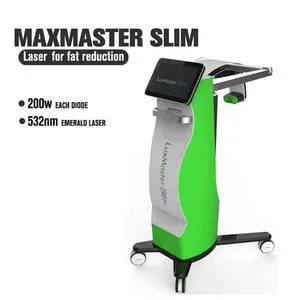 The Newest 532nm Green Light 10d Maxlipo Master Slimming Therapy for Pain Wound Healing Laser Slimming Machine