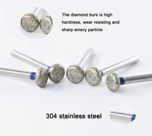 Wr-13 Wheel Round Diamond Dental Burs