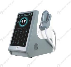 RF EMS Cellulite Removal (High-Intensity Electromagnetic Muscle) Fitness Electro Muscle Stimulation Weight Loss Machine for Gym