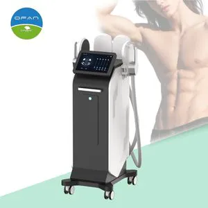 Ofan Factory Price Hiemt Fat Removal 5 in 1 EMS + RF Neo 15 Tesla 4 Handle Body Sculpting Slimming Machine Price