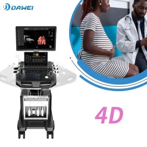 Dw-T30 Dawei Excellent Image Trolley Color Doppler 4D Ultrasound Echo Diagnosis System