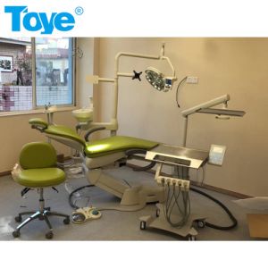Mobile Cart Instrument Tray Foshan High Quality Luxury Dental Chair Dental Supply with LED Light