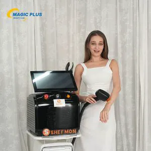 Permanent Hair Removal Laser Hair Removal Device Triple Wavelength Diode Laser Hair Removal Laser Machine